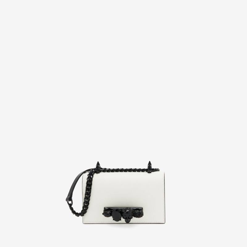 ALEXANDER MCQUEEN - Mini Jewelled Satchel - Item 6531341BLGZ9210